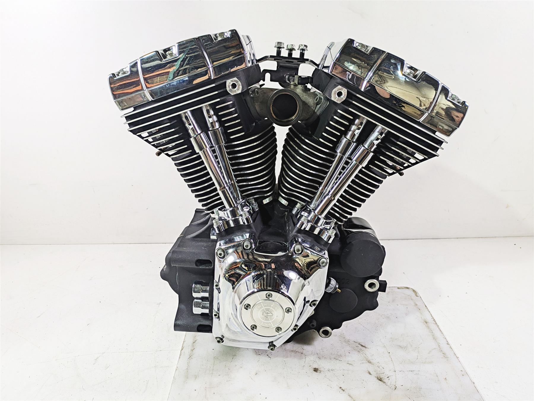 2004 Harley Softail FLSTF Fat Boy Running 88ci B-Engine Motor 40k Video 16121-04 {{ shop.shopifyCountryName }} - Mototech271