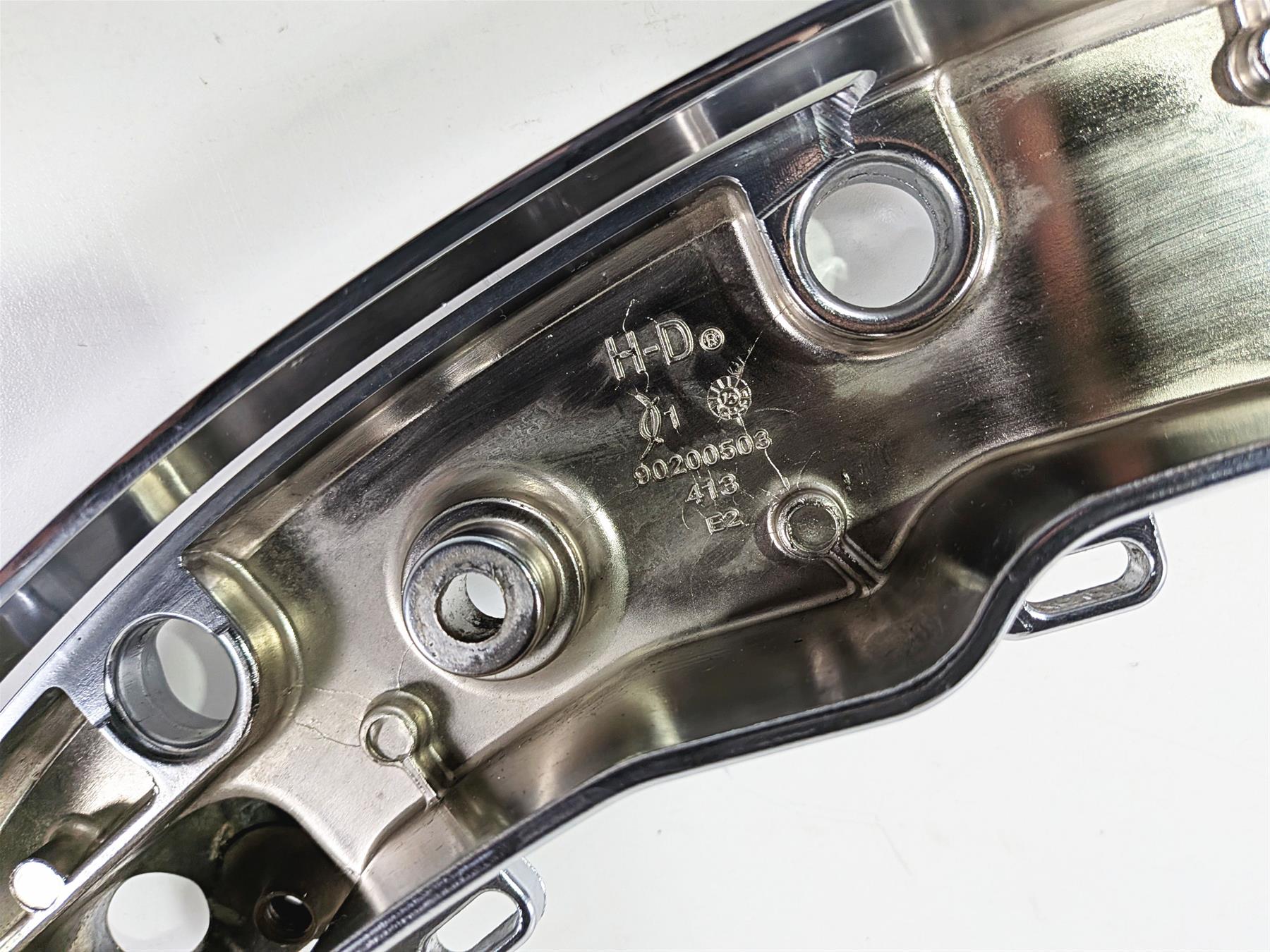 2016 Harley Touring FLHX Street Glide Left Rear Chrome Saddlebag Mount 90200503 {{ shop.shopifyCountryName }} - Mototech271
