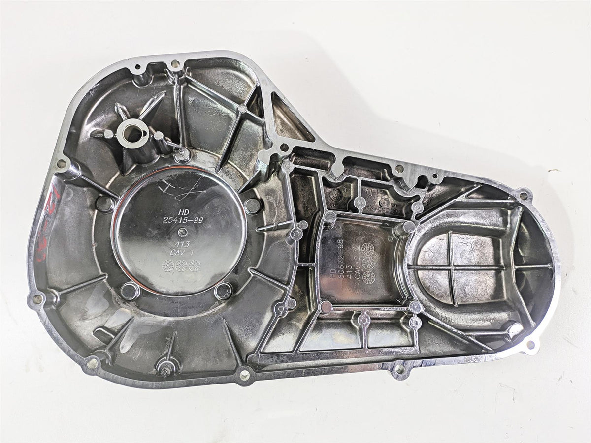 1999 Harley Touring FLHTCUI E-Glide Outer Primary Drive Clutch Cover 60685-99 {{ shop.shopifyCountryName }} - Mototech271