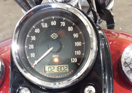 2013 Harley FXDWG Dyna Wide Glide Speedometer Gauges Instrument 21K 67478-12 {{ shop.shopifyCountryName }} - Mototech271