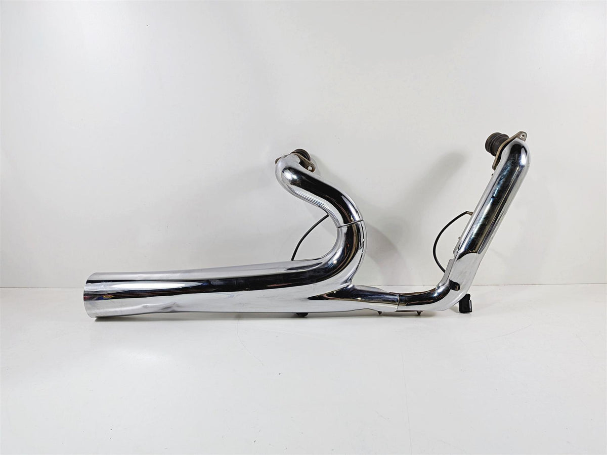 2020 Indian Challenger Limited Exhaust Header & Chrome Heat Shield 1263417-Mototech271