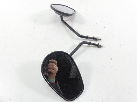 2010 Harley FXDWG Dyna Wide Glide Black Rear View Mirror Set 91909-03B 91910-03B {{ shop.shopifyCountryName }} - Mototech271