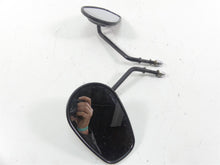 Load image into Gallery viewer, 2010 Harley FXDWG Dyna Wide Glide Black Rear View Mirror Set 91909-03B 91910-03B

