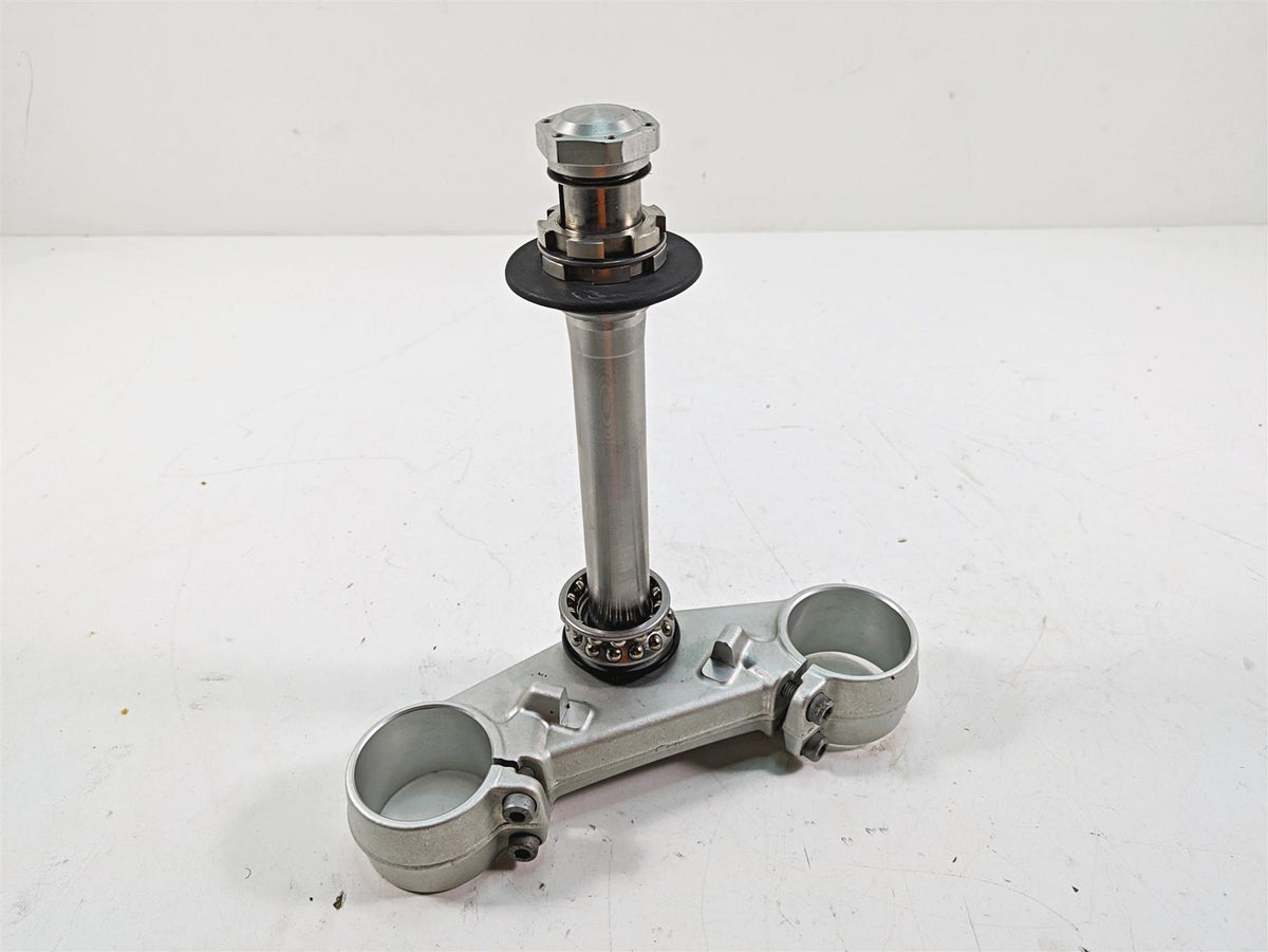 2012 Triumph Tiger 800XC ABS Lower Triple Tree Steering Clamp T2049787 T2049791 {{ shop.shopifyCountryName }} - Mototech271
