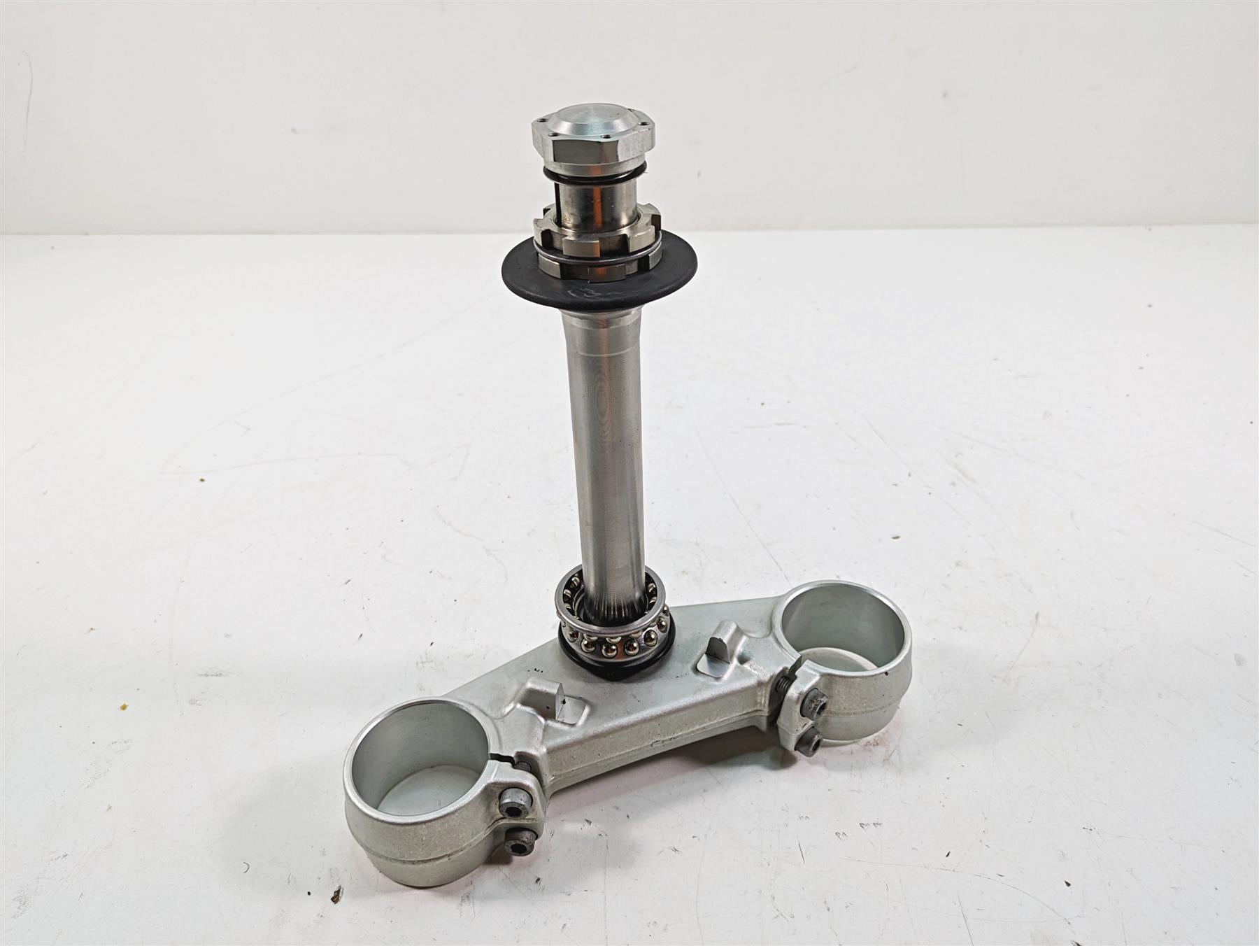 2012 Triumph Tiger 800XC ABS Lower Triple Tree Steering Clamp T2049787 T2049791 {{ shop.shopifyCountryName }} - Mototech271