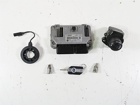 2016 BMW R1200GS GSW K50 Cdi Ecm Ignition Handsfree Switch Key Lock Set 8552934 {{ shop.shopifyCountryName }} - Mototech271