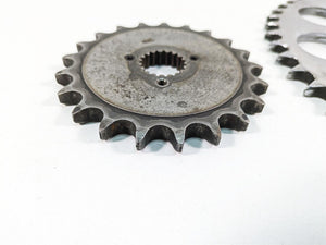 1986 Harley Sportster XLH 883 Front & Rear Drive Sprocket Set 35208-84 41470-86 | Mototech271