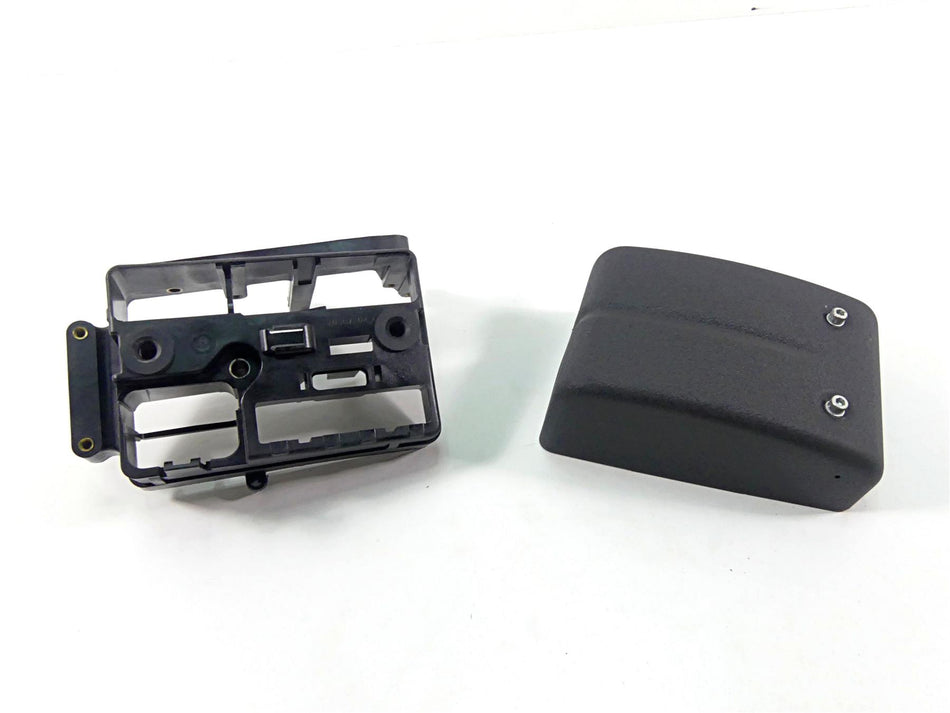 2010 Harley FXDF Dyna Fat Bob Electric Tray & Black Wrinkled Cover 70367-04B {{ shop.shopifyCountryName }} - Mototech271