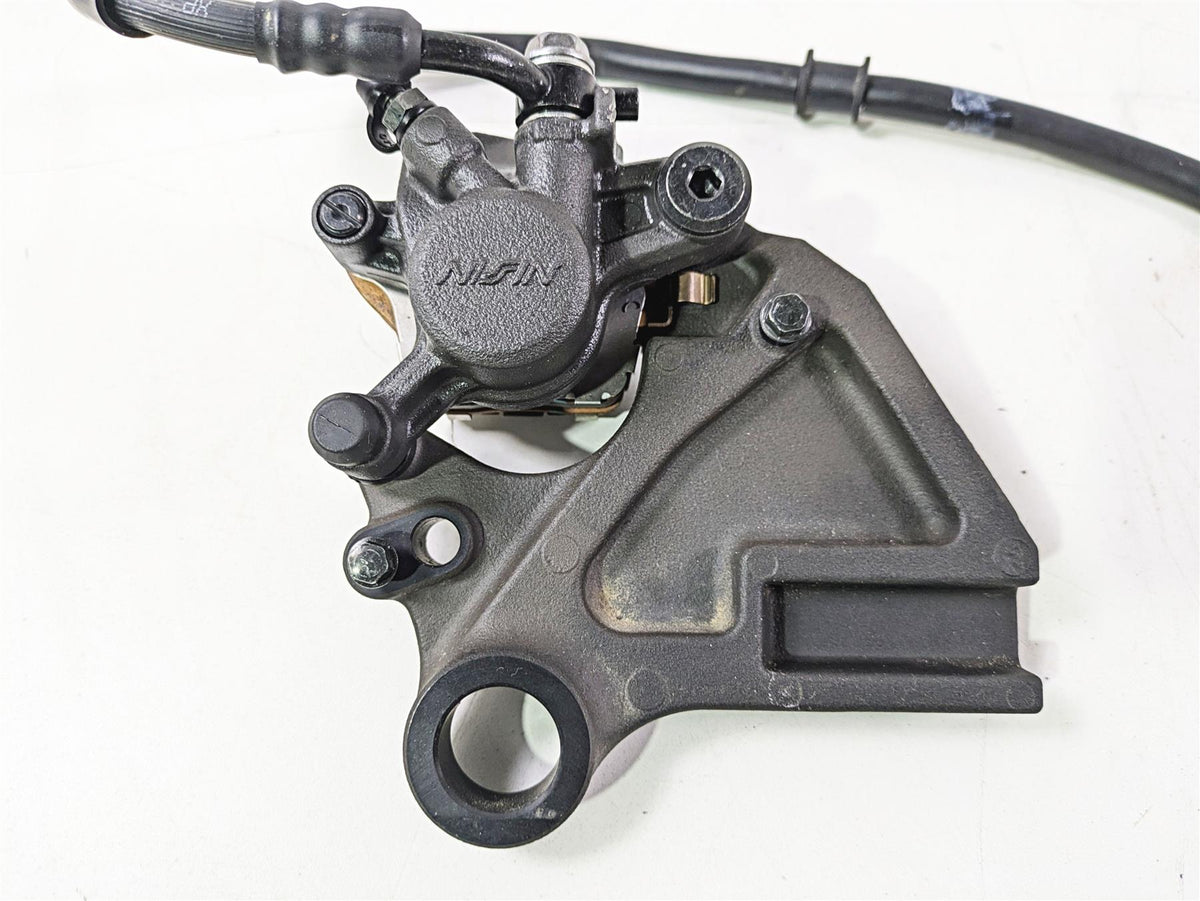 2024 Kawasaki ZX6R ZX636 Ninja Nissin Rear Brake Caliper + Mount 43080-0242-DJ {{ shop.shopifyCountryName }} - Mototech271