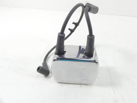 2004 Harley Softail FLSTFI Fat Boy Delphi Ignition Coils + Chrome Cover 31743-01 {{ shop.shopifyCountryName }} - Mototech271