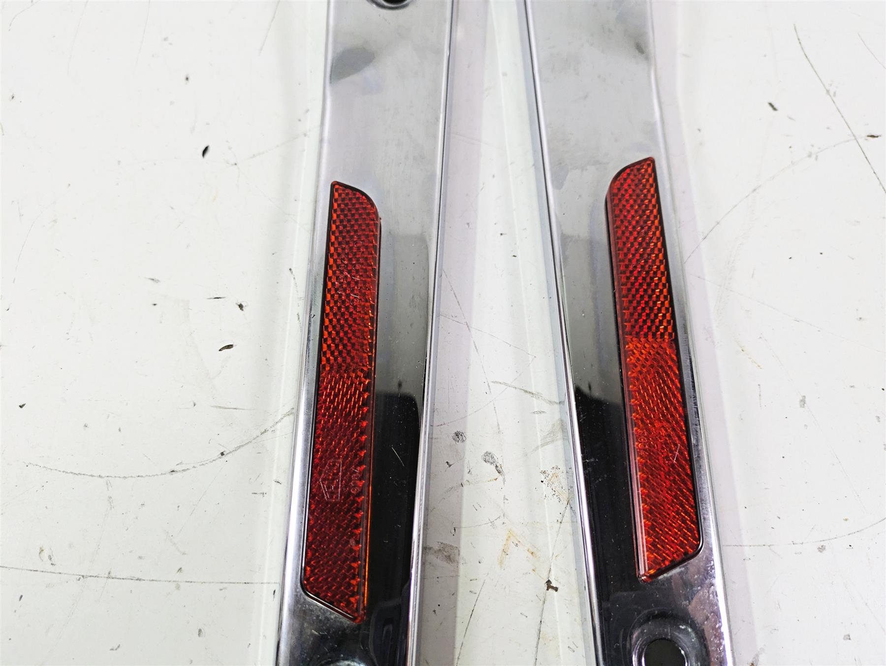 2007 Harley FXDWG Dyna Wide Glide Rear Fender Chrome Struts Braces 59893-06 {{ shop.shopifyCountryName }} - Mototech271