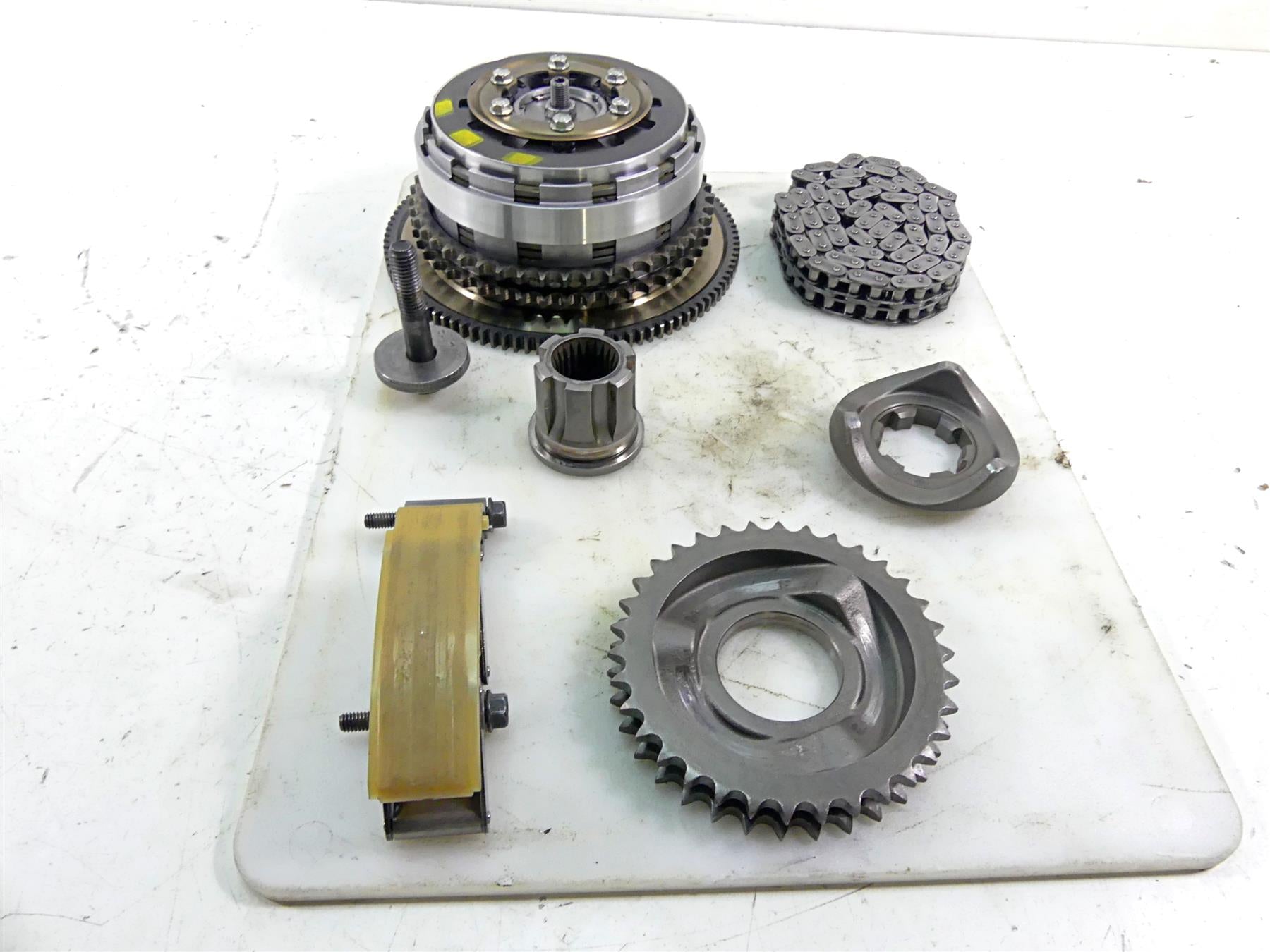 2011 Harley Softail FLSTF Fat Boy Nice Primary Drive Clutch Kit 37813-11 {{ shop.shopifyCountryName }} - Mototech271