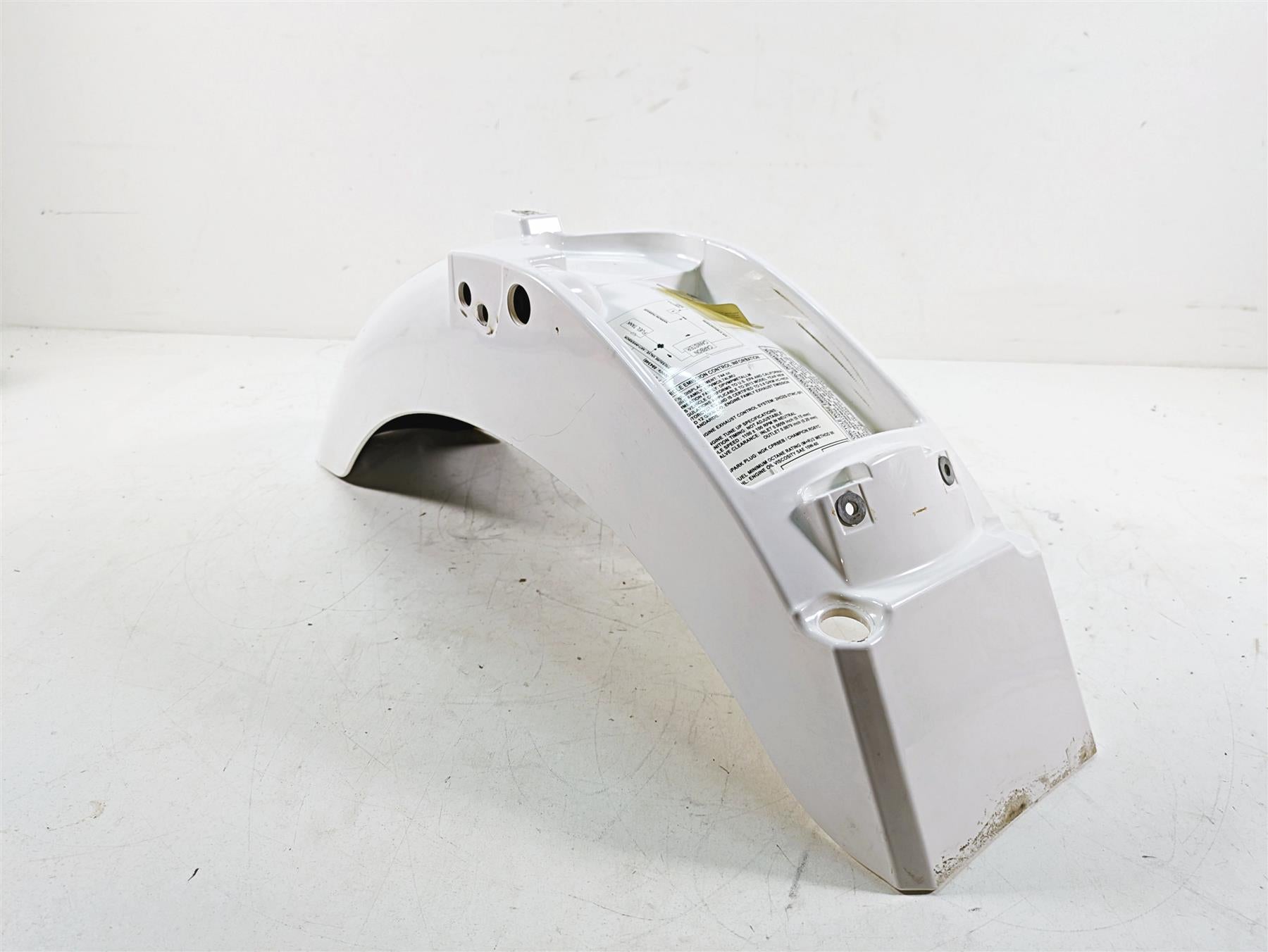 2013 Moto Guzzi V7 750 Stone Rear white Fender & Inner Fender 978946 {{ shop.shopifyCountryName }} - Mototech271