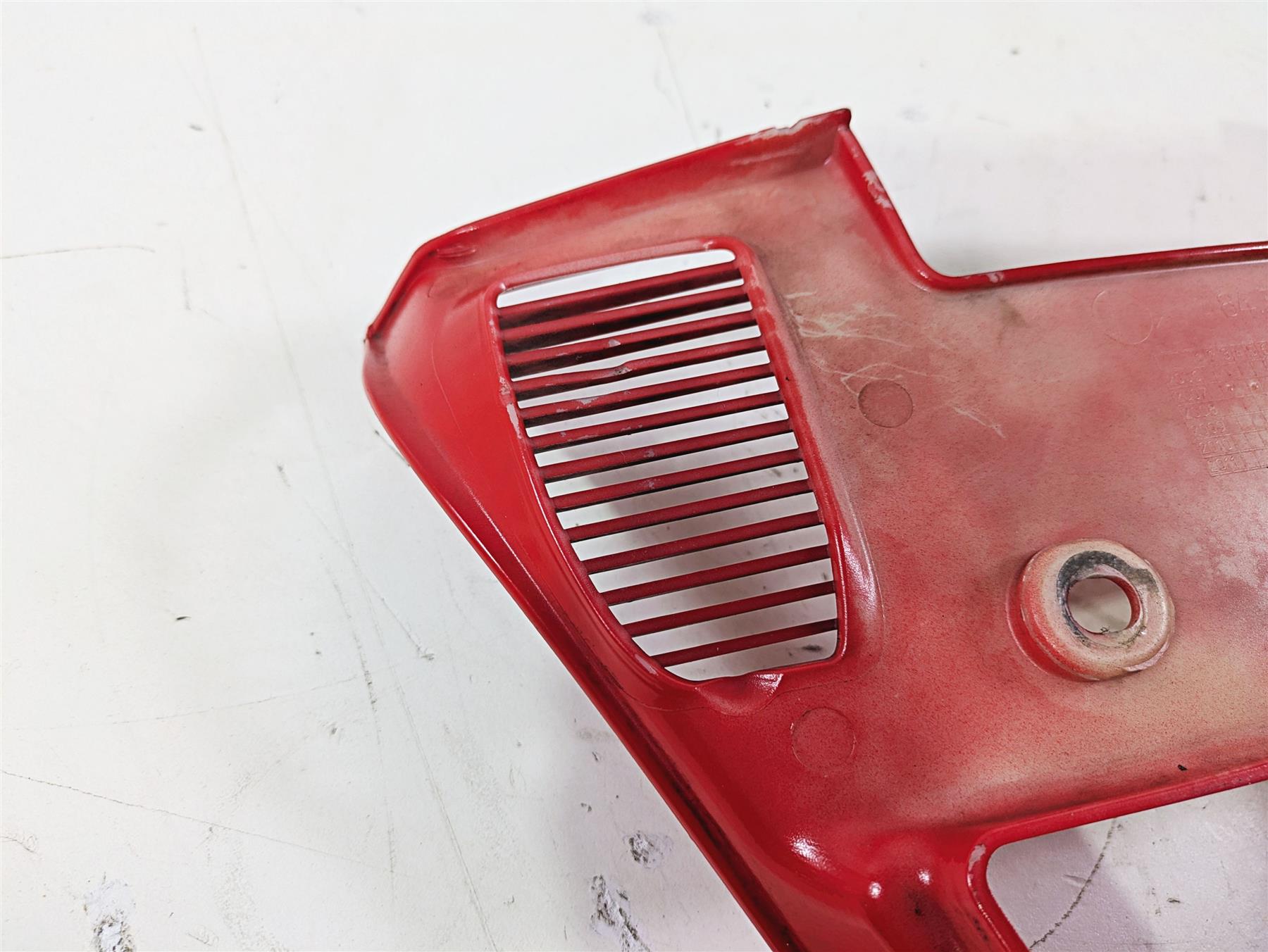 2008 Ducati SBK 1098 S Air Manifold Radiator Guard Cover Fairing Cowl 48410601 {{ shop.shopifyCountryName }} - Mototech271