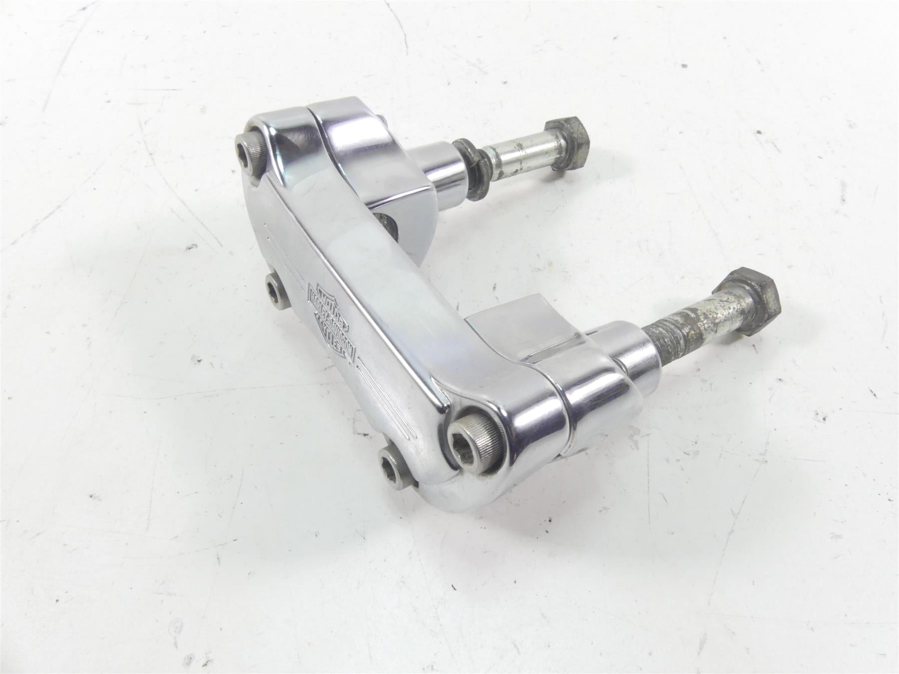 1998 Harley Dyna FXDL Low Rider Handlebar Riser Holder Clamps 56119-77A {{ shop.shopifyCountryName }} - Mototech271