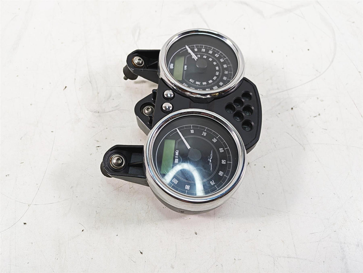2013 Moto Guzzi V7 750 Stone Speedometer Gauge Instrument 10K No-Abs 887195 {{ shop.shopifyCountryName }} - Mototech271