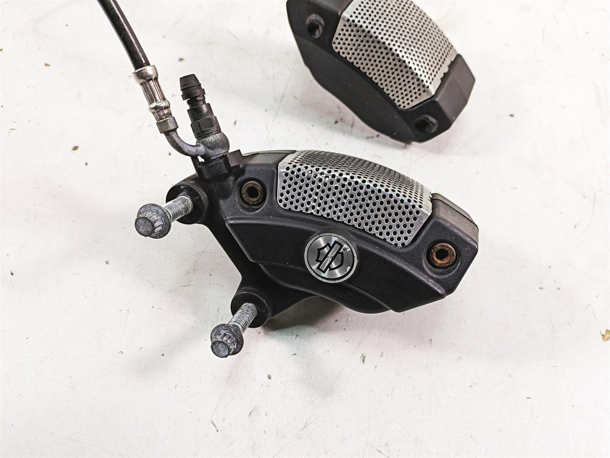 2009 Harley Touring FLHTCU Electra Glide Front Brake Caliper Set 43027-08 {{ shop.shopifyCountryName }} - Mototech271