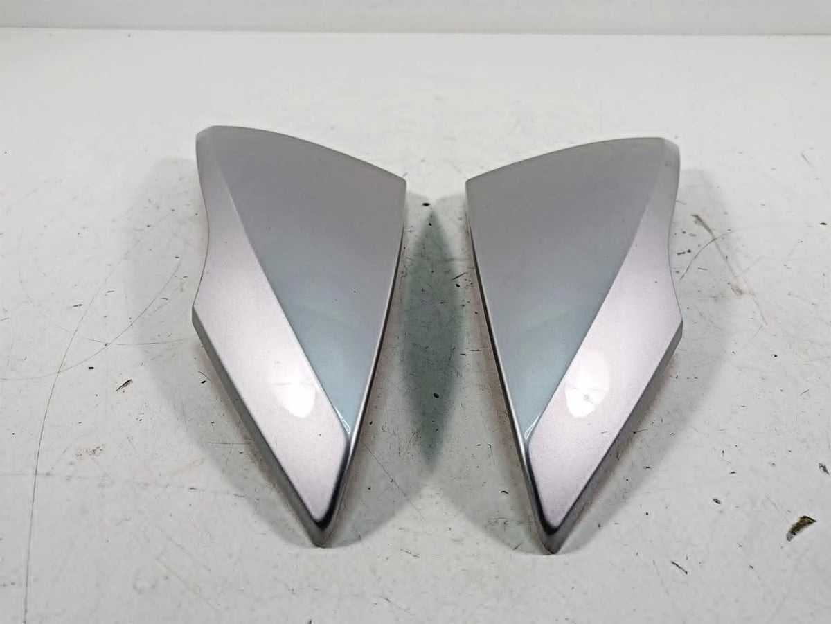 2007 BMW R1200RT K26 Left Right Mirror Cover Titan Silver 7697937 7697938 {{ shop.shopifyCountryName }} - Mototech271