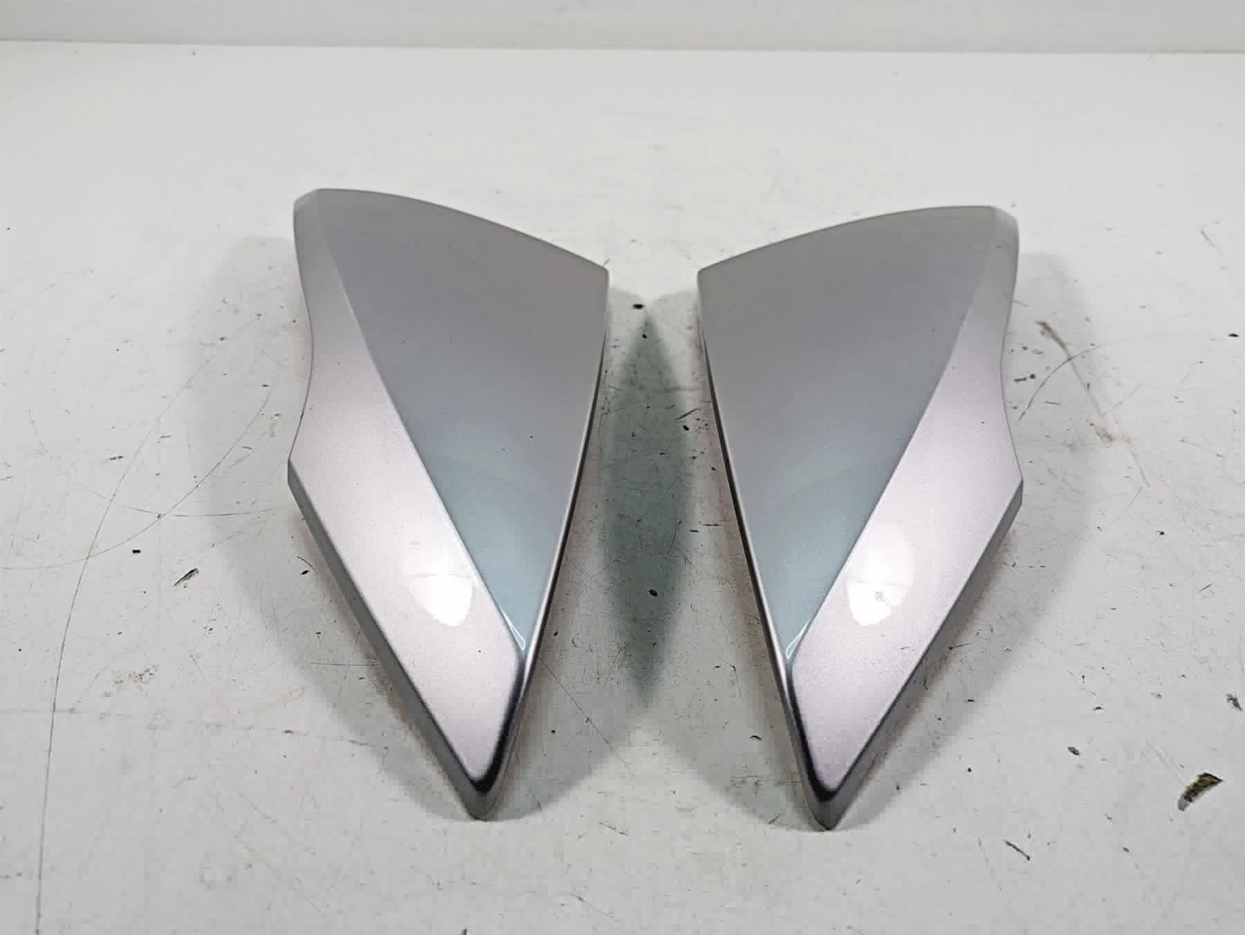 2007 BMW R1200RT K26 Left Right Mirror Cover Titan Silver 7697937 7697938 {{ shop.shopifyCountryName }} - Mototech271