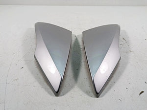 2007 BMW R1200RT K26 Left Right Mirror Cover Titan Silver 7697937 7697938 | Mototech271