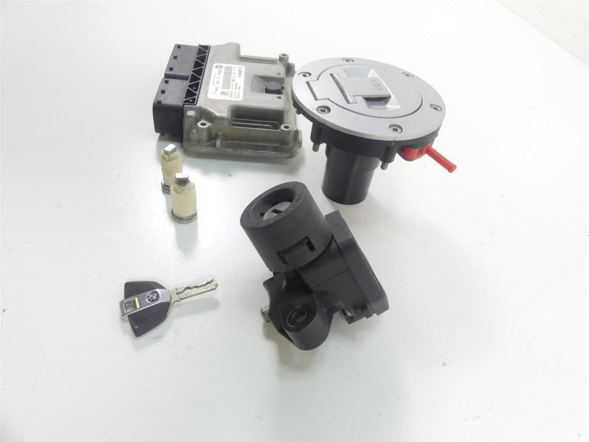 2013 BMW R1200GS GSW K50 Cdi Ecm Ecu Ignition Switch Key Lock Set 8542304 {{ shop.shopifyCountryName }} - Mototech271