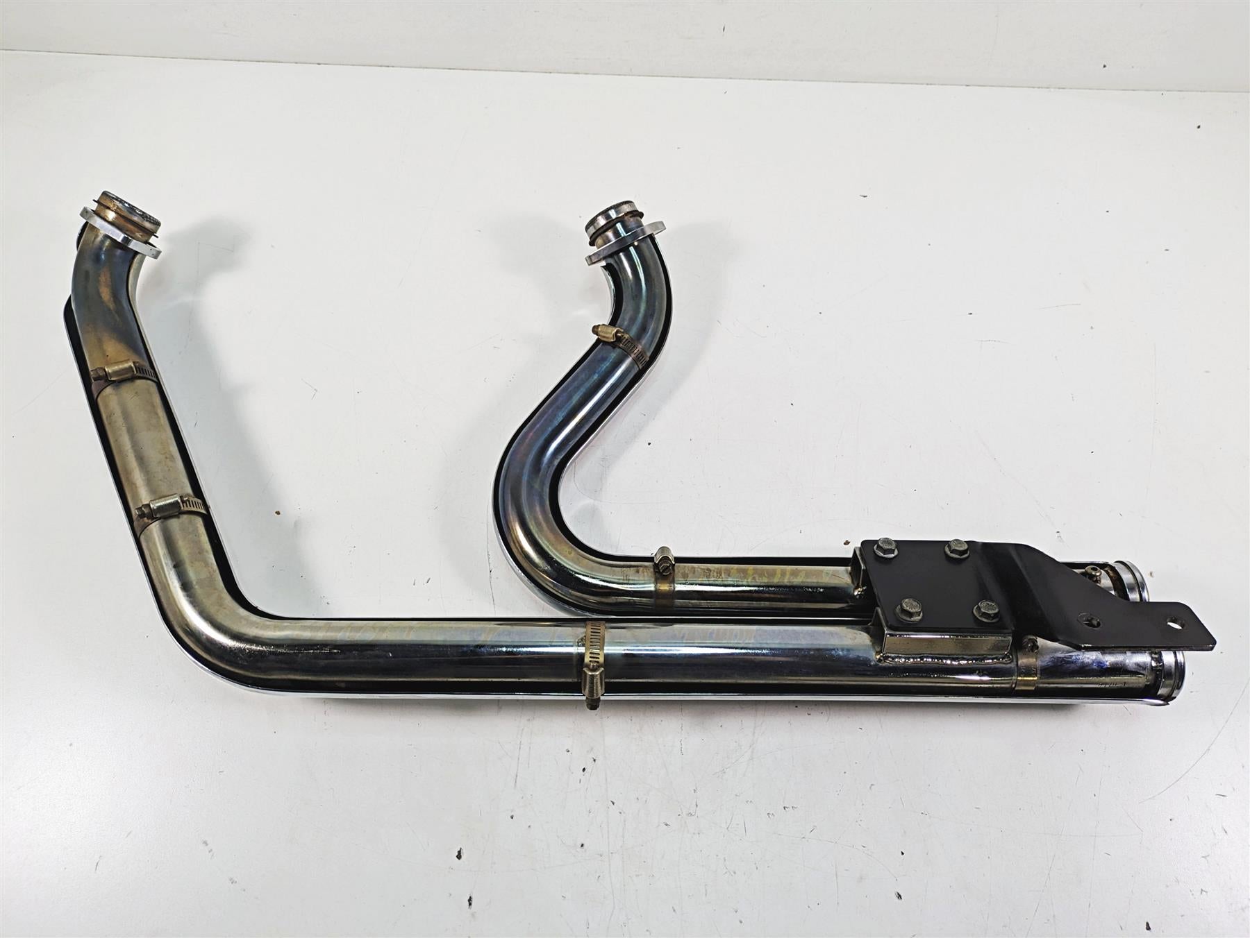 2000 Harley FXSTS Softail Springer Vance & Hines Short Shots Exhaust System D170 {{ shop.shopifyCountryName }} - Mototech271