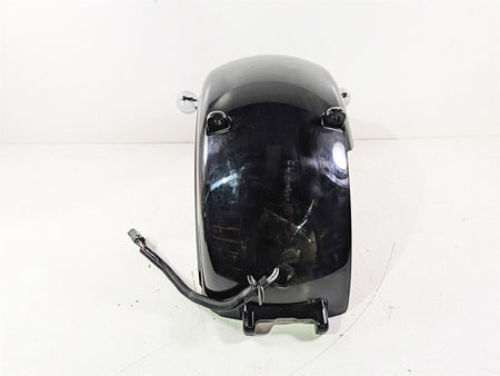 2009 Harley FXCWC Softail Rocker Rear Fender Vivid Black - Read 60132-08A {{ shop.shopifyCountryName }} - Mototech271