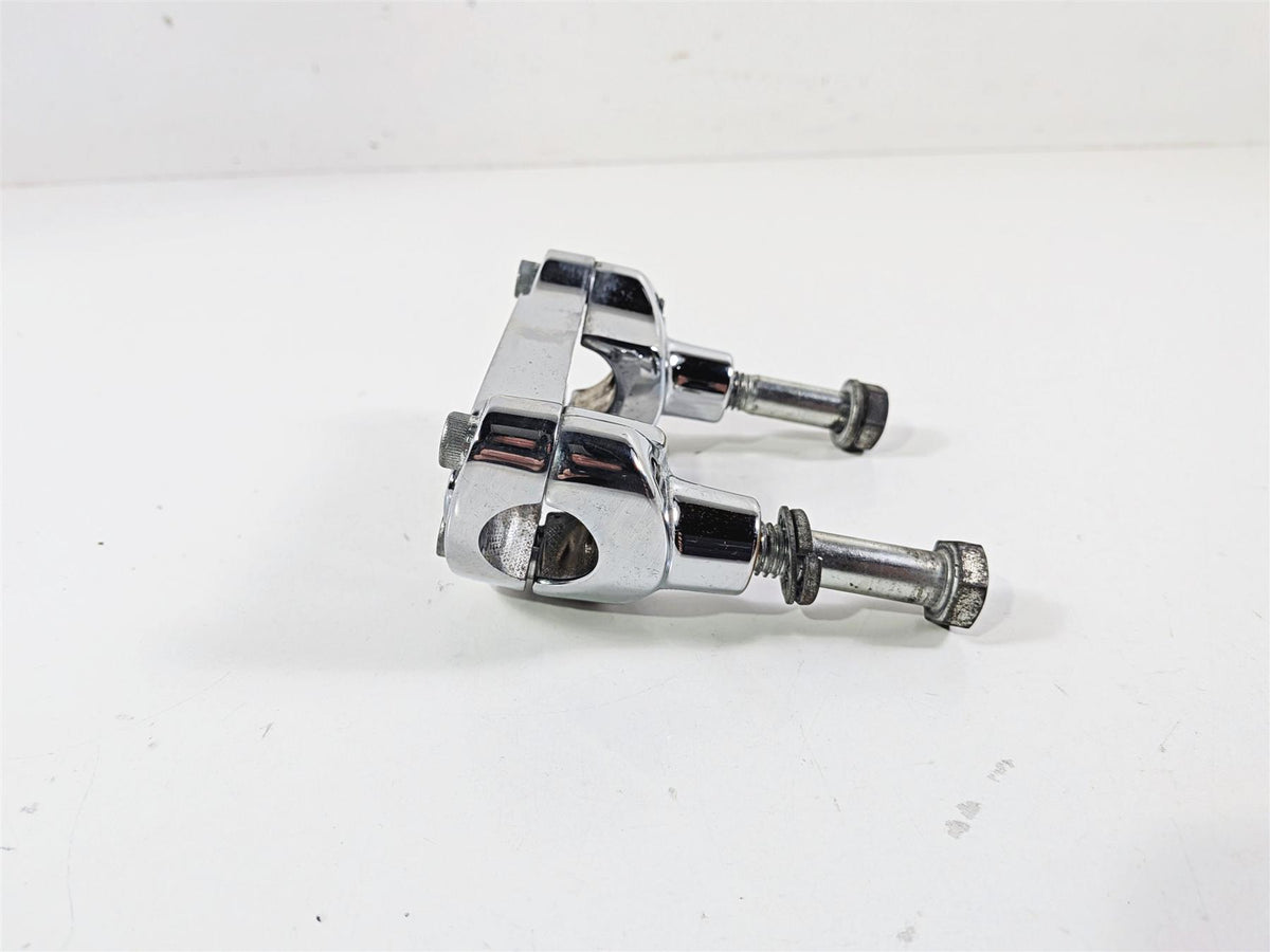 1998 Harley Dyna FXDL Low Rider Handlebar Riser Holder Clamps 56119-77A {{ shop.shopifyCountryName }} - Mototech271