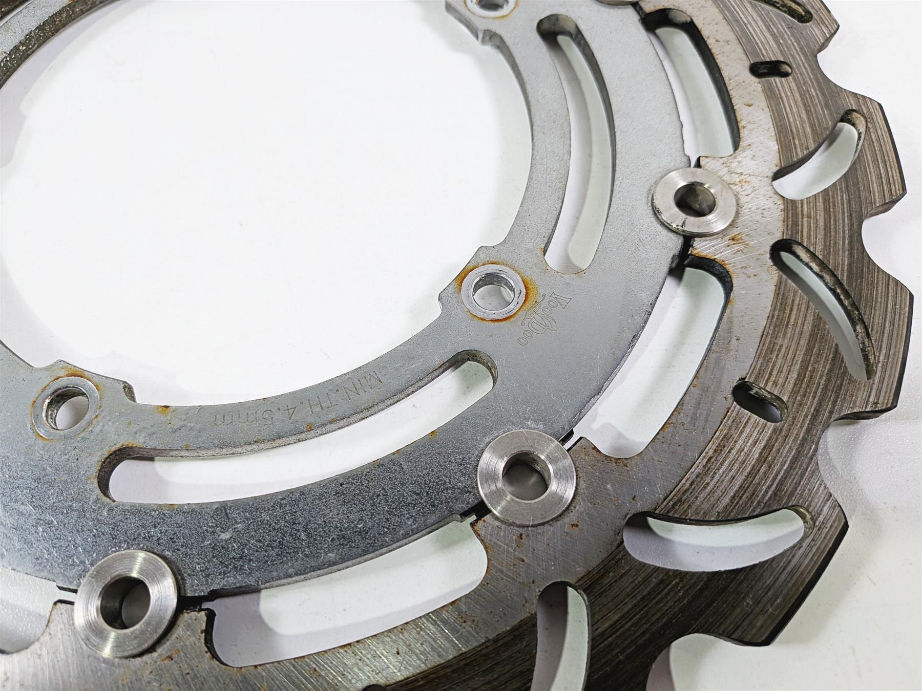 2008 Yamaha YZF R1 RN19 Voodoo Wave Front Brake Disc Rotor Set 4C8-2581T-00-00 {{ shop.shopifyCountryName }} - Mototech271