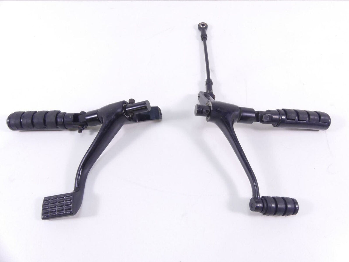 2008 Harley FXDF Dyna Fat Bob Front Forward Footpeg Shifter Brake Pedal Set {{ shop.shopifyCountryName }} - Mototech271