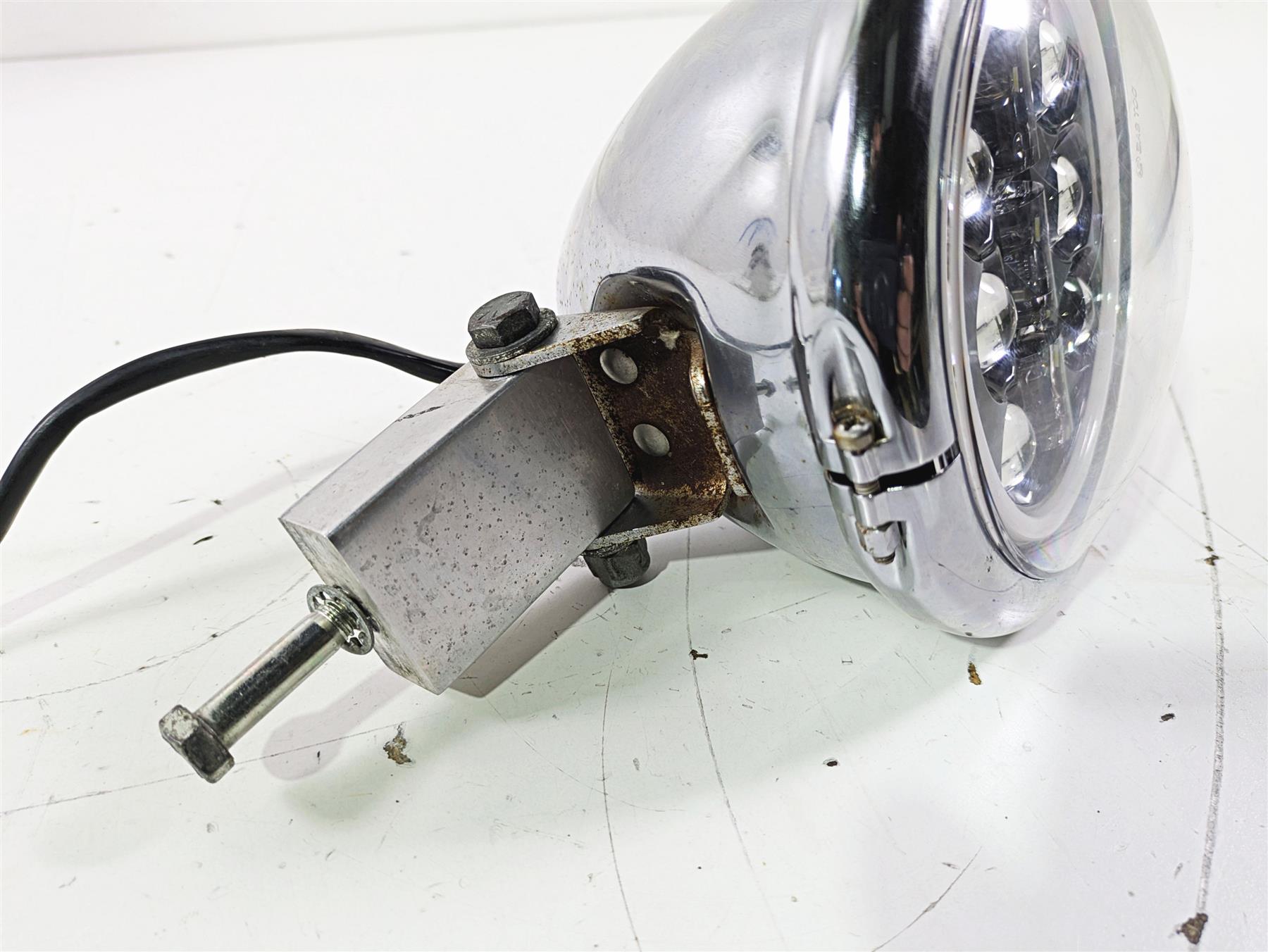 2007 Harley FXDWG Dyna Wide Glide Led Headlight Head Light 5-3/4" 69691-06B {{ shop.shopifyCountryName }} - Mototech271
