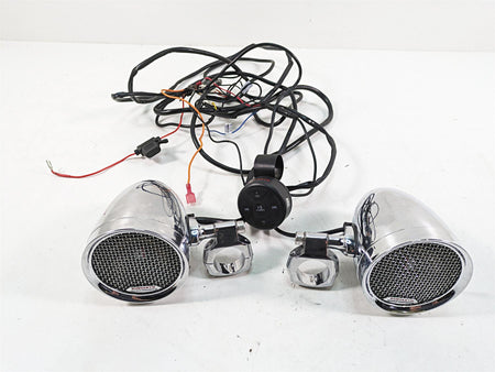 2009 Harley Dyna FXDFSE CVO Fat Bob Kuryakyn Road Thunder Speaker Set 2716 2710 {{ shop.shopifyCountryName }} - Mototech271
