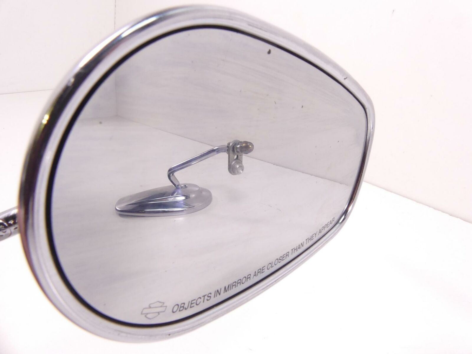 2009 Harley FXDC Dyna Super Glide Rear View Mirror Set Chrome 91840-03B 91845-03 {{ shop.shopifyCountryName }} - Mototech271