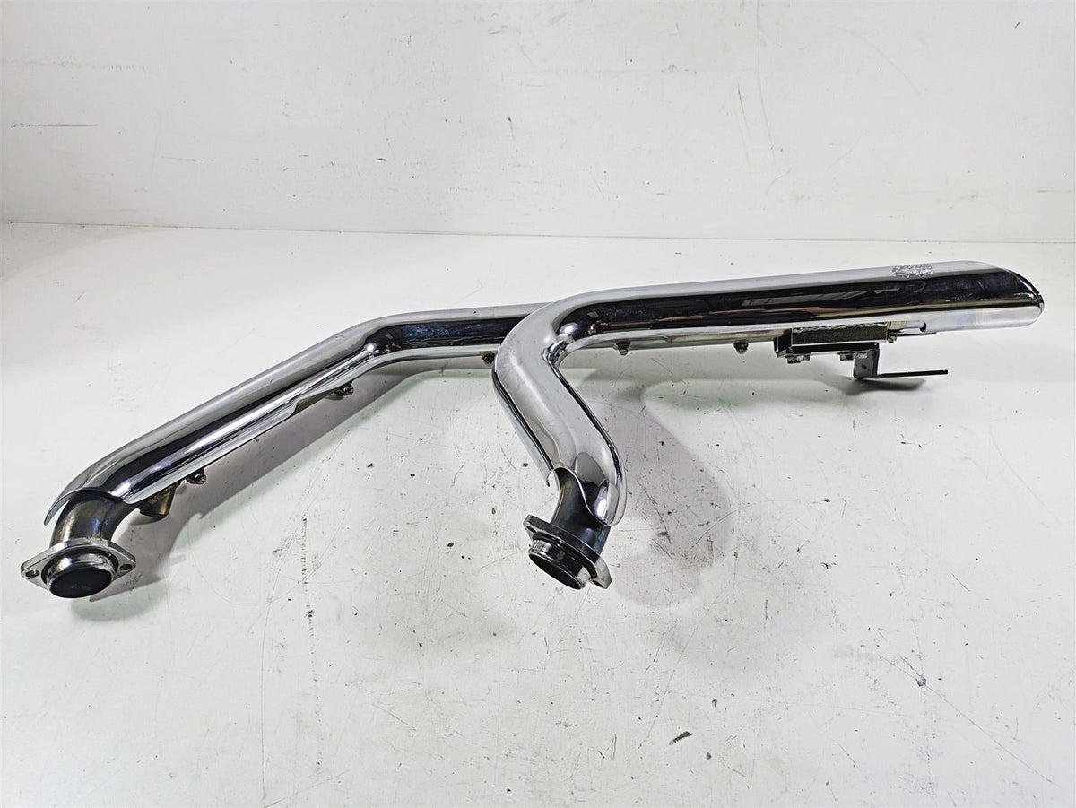 2005 Harley Softail FLSTFSE CVO Fat Boy Vance Hines Shortshots Exhaust Set 17221 {{ shop.shopifyCountryName }} - Mototech271