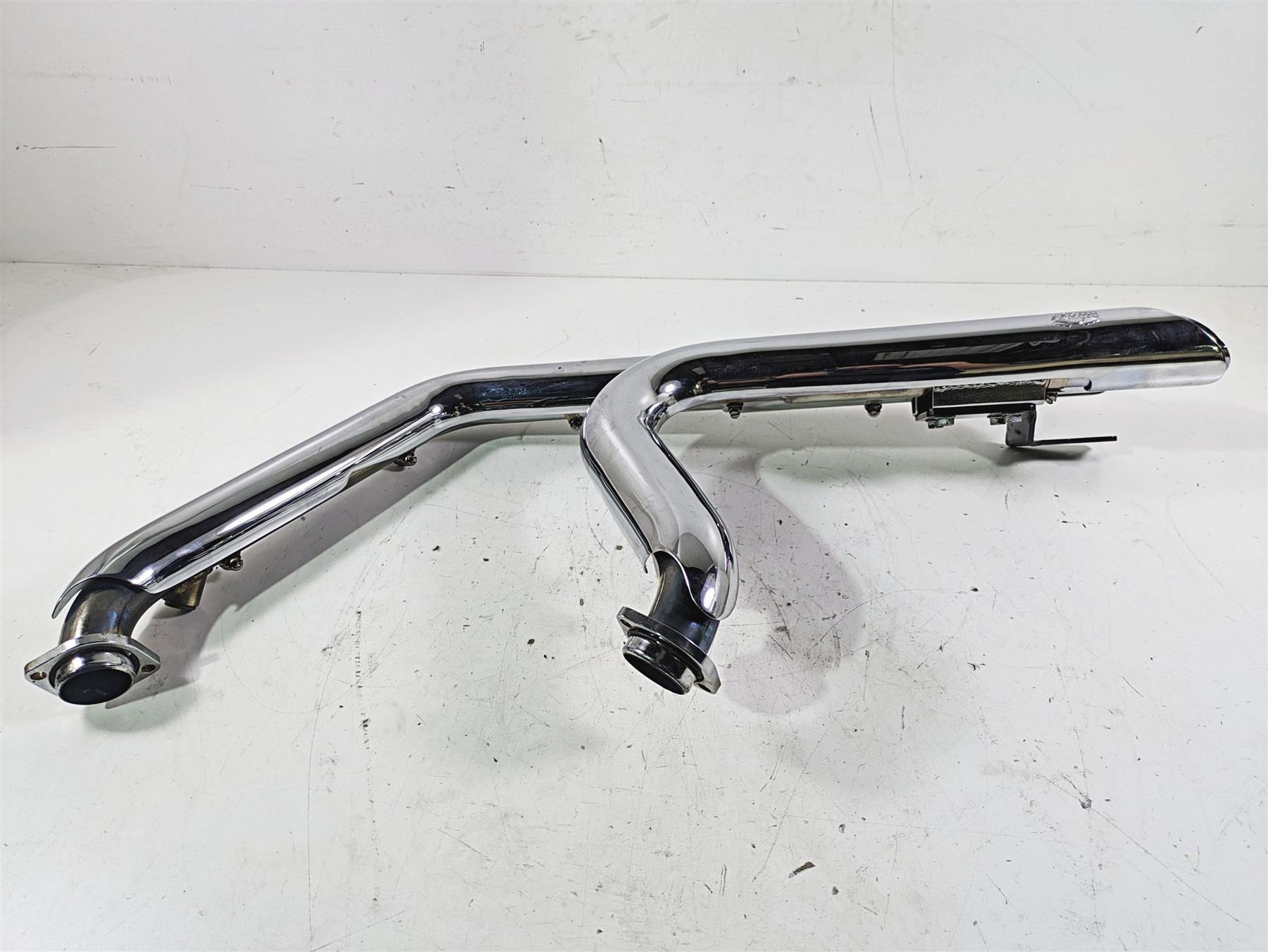 2005 Harley Softail FLSTFSE CVO Fat Boy Vance Hines Shortshots Exhaust Set 17221 {{ shop.shopifyCountryName }} - Mototech271