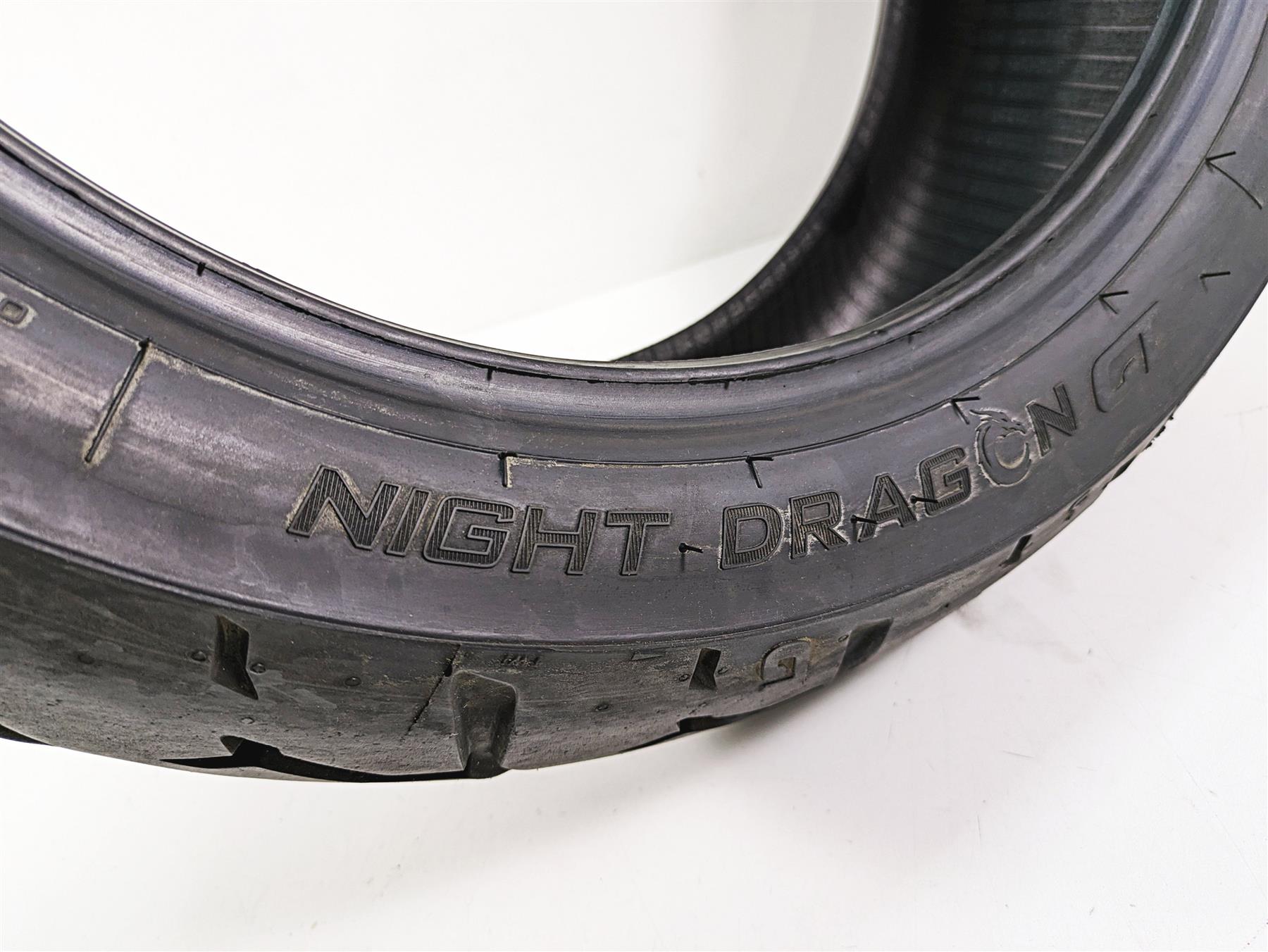 Used Rear Motorcycle Tire Pirelli Night Dragon 200/55 R17 5762595600 {{ shop.shopifyCountryName }} - Mototech271