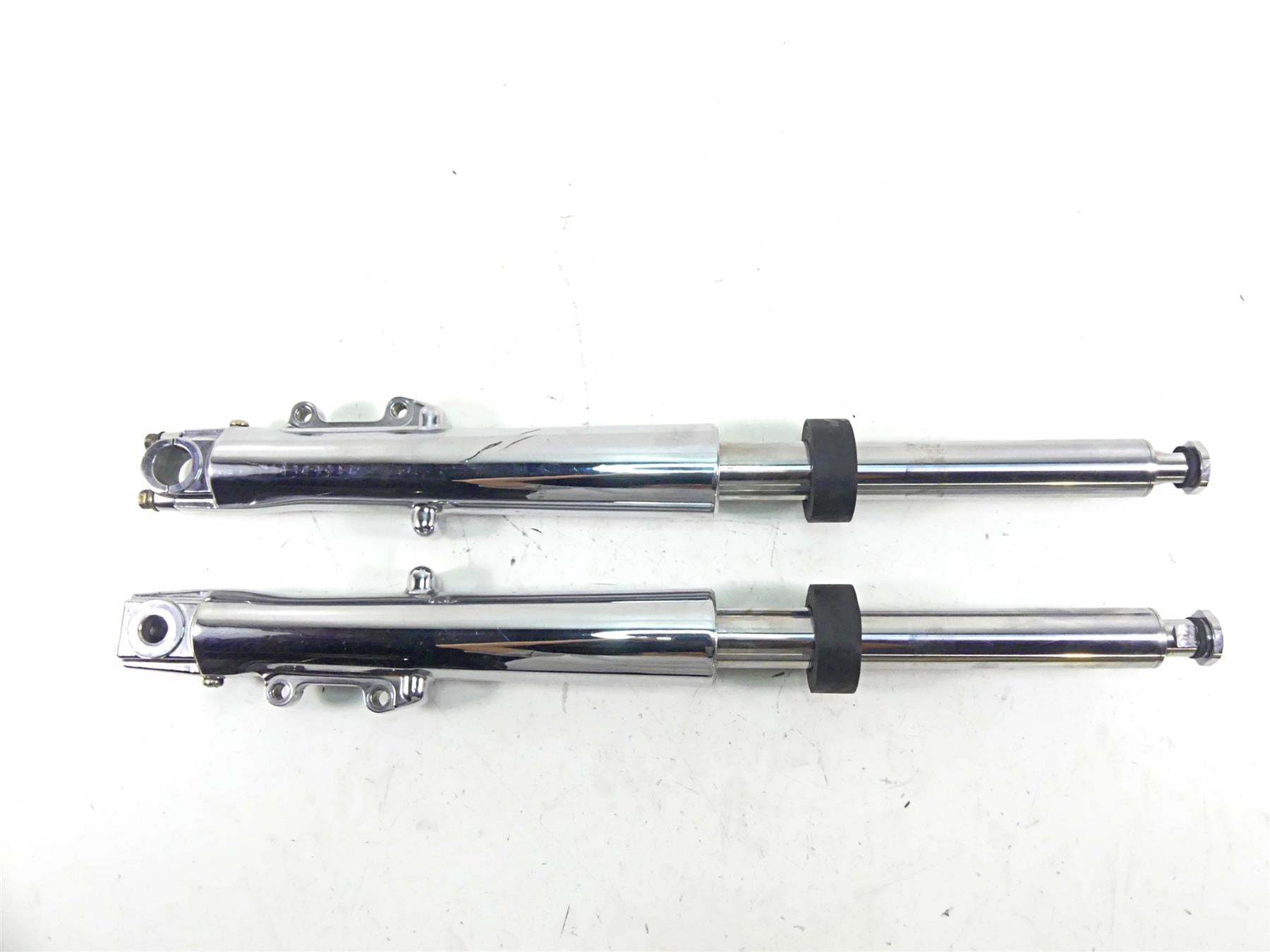 2006 Harley Touring FLHTCU SE E-Glide Straight Front Fork Leg Set -Read 46621-06