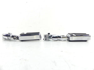 2007 Harley Touring FLHRSE CVO Road King Airflow Chrome Highway Peg Set 50500435