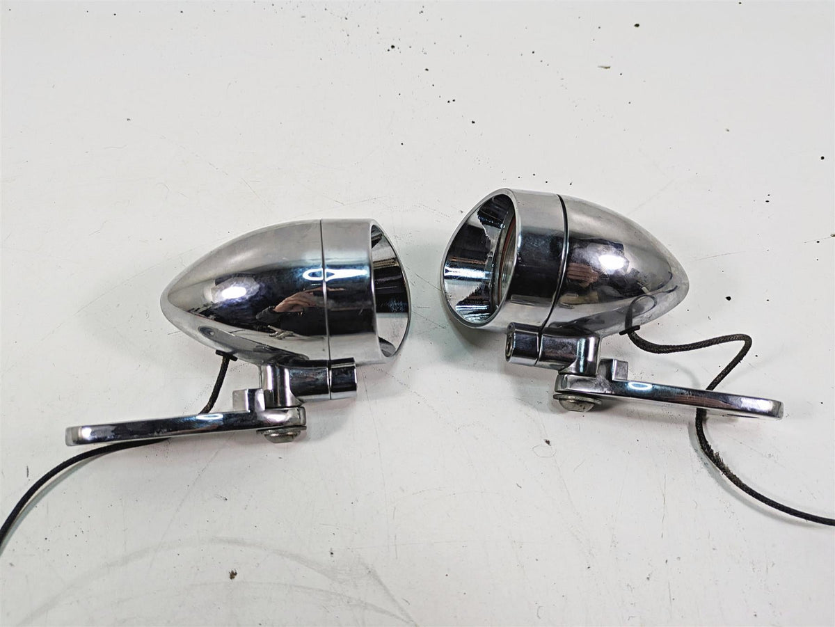 2000 Harley FXSTS Softail Springer Aftermarket Front Spot Light Set - Read {{ shop.shopifyCountryName }} - Mototech271
