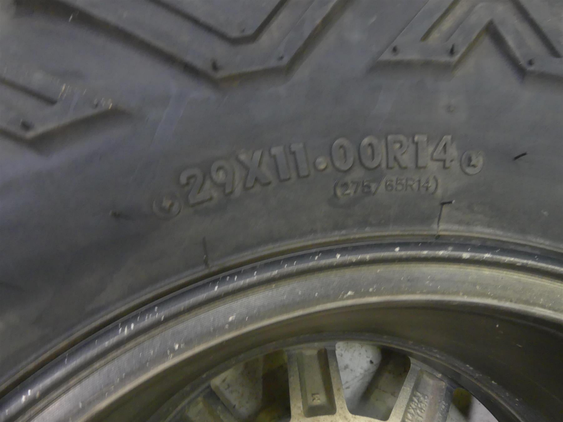 2018 Polaris RZR 1000 RS1 Rear Right Rim & Maxxis Bighorn 29x11R14 Tire 1522843 {{ shop.shopifyCountryName }} - Mototech271