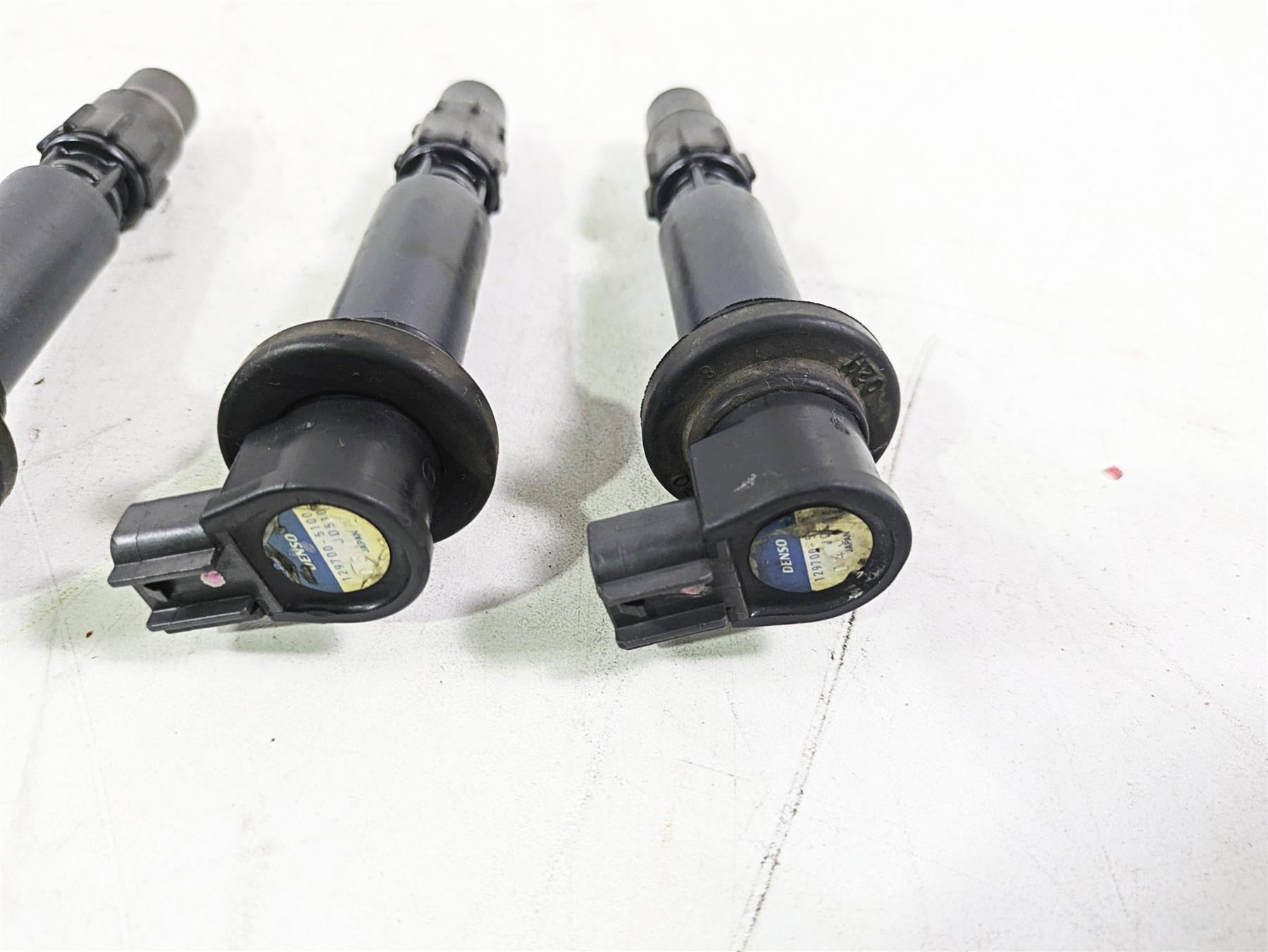 2007 Suzuki GSXR600 Denso Ignition Coil Set 129700-5100 33410-29G00 {{ shop.shopifyCountryName }} - Mototech271
