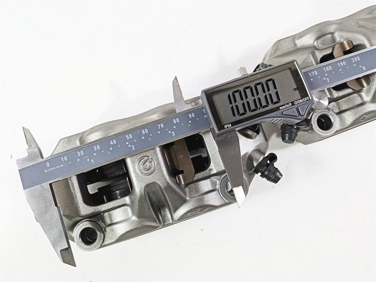 2009 Ducati Hypermotard 1100 S Brembo M4 Front Brake Caliper 100mm 61040901A-Mototech271