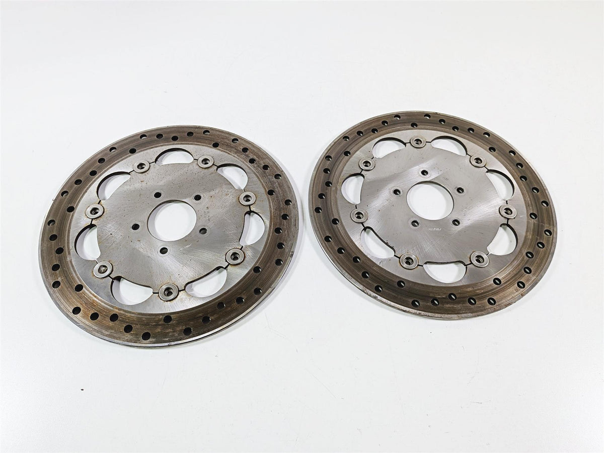 2011 Harley FXDF Dyna Fat Bob Front Brake Rotor Disc Set 4.9mm 42040-06 {{ shop.shopifyCountryName }} - Mototech271