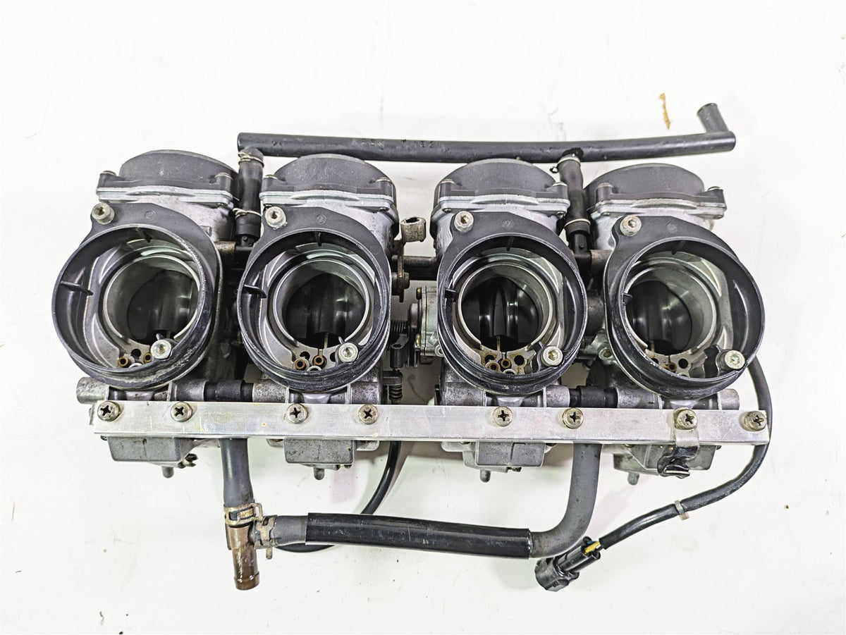 2003 Kawasaki ZX9R Ninja Carburetor Carb Set Keihin 15003-1680 {{ shop.shopifyCountryName }} - Mototech271