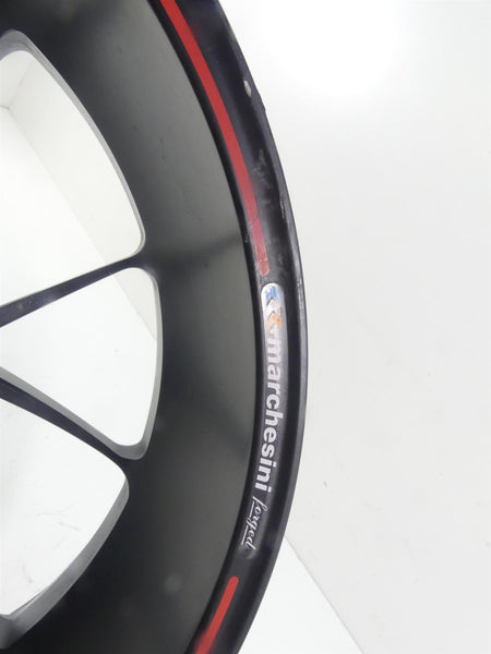 2008 Ducati 1098 S Rear Straight 17x6 Marchesini Forged Wheel Rim 50221251AB {{ shop.shopifyCountryName }} - Mototech271