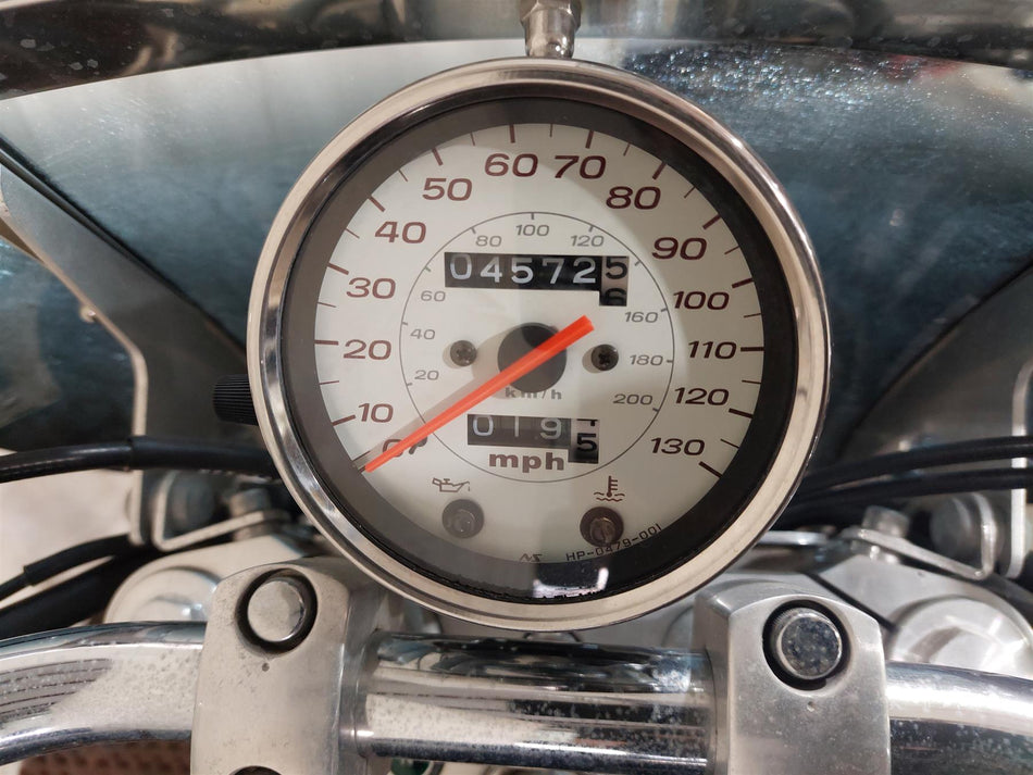 2003 Honda VT1100 C2 Shadow Sabre Speedometer Gauges Instrument 4K 37200-MCK-A01 {{ shop.shopifyCountryName }} - Mototech271