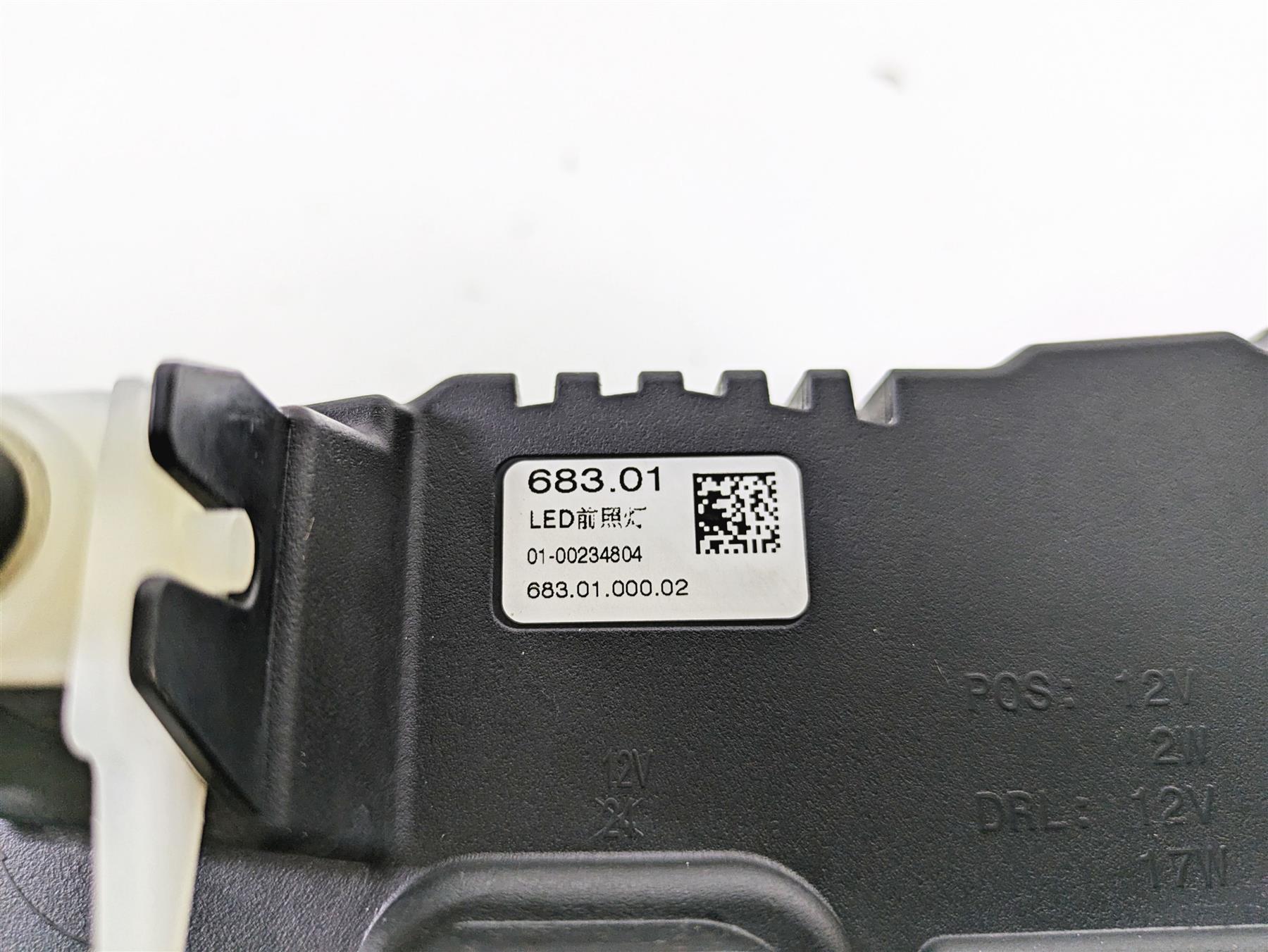 2018 BMW R1200GS GSW K50 Led Gen2 Headlight Head Light & Module 63128565406 {{ shop.shopifyCountryName }} - Mototech271