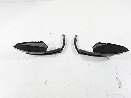 2008 Harley Touring FLHTCU E-Glide 105TH Kuryakyn Black Rambo Scythe Knife Blade Mirrors 1760 {{ shop.shopifyCountryName }} - Mototech271