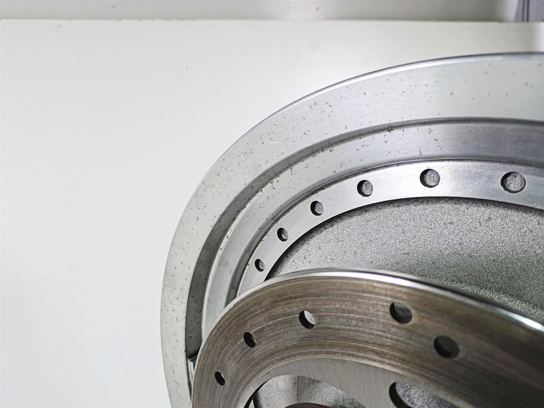 2004 Harley Softail FLSTF Fat Boy Straight 16x3 Solid Front Wheel Rim 41038-00 {{ shop.shopifyCountryName }} - Mototech271
