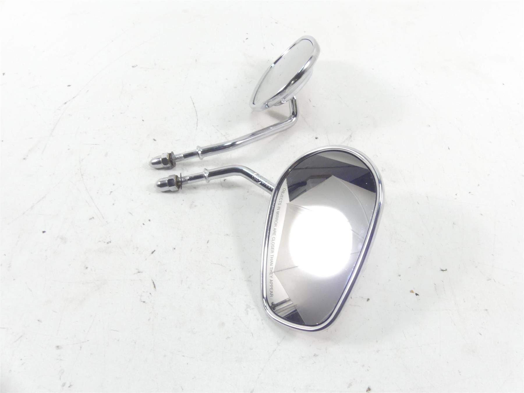 2005 Harley Touring CVO FLHTCSE Electra Glide Chrome Mirror Set 91845-03B {{ shop.shopifyCountryName }} - Mototech271